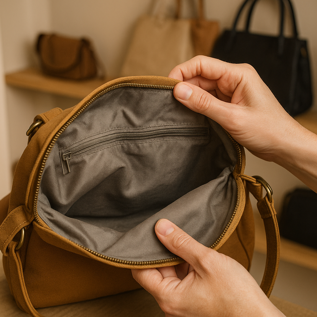 The lining test: where "recycled" gets sloppy fast