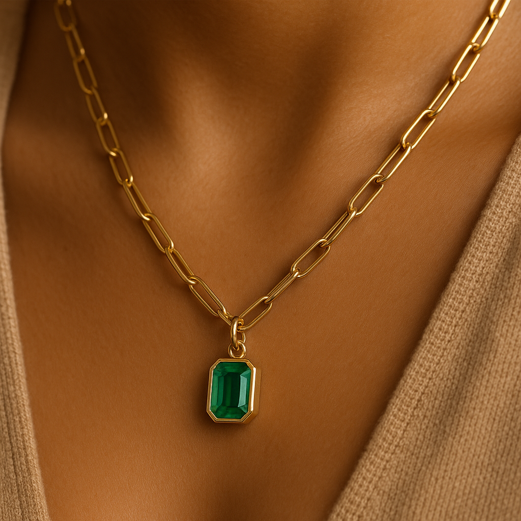 Birthstone charm, but make it look grown